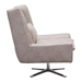 Enzo Occasional Chair Distressed Gray - ZUO4089