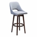 Ashmore Bar Chair Charcoal Gray - ZUO4093