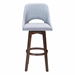 Ashmore Bar Chair Charcoal Gray - ZUO4093