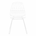Brody Dining Chair White - Set of 2 - ZUO4099