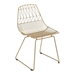Brody Dining Chair Gold - ZUO4101