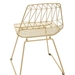 Brody Dining Chair Gold - ZUO4101