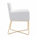 Honoria Arm Chair White - ZUO4188