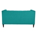 Grant Loveseat Teal - ZUO4227