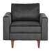 Kace Arm Chair Charcoal Velvet - ZUO4234