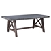 Ford Dining Table Cement & Natural - ZUO4437
