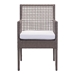 Coronado Dining Chair Cocoa & Light Gray - ZUO4466