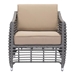 Trek Beach Arm Chair Gray & Beige - ZUO4470