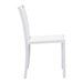 Mayakoba Dining Chair White - ZUO4480