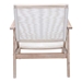 South Port Arm Chair White Wash & White - ZUO4487
