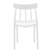Rift Dining Chair White - ZUO4512