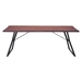 Omaha Dining Table Distressed Cherry Oak - ZUO4680
