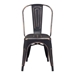 Elio Dining Chair Anti Black Gold - ZUO4722