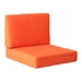 Cosmopolitan Arm Chair Cushion Orange - ZUO4758
