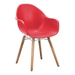 Tidal Dining Chair Red - ZUO4761