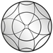 Jocasta Mirrored Circular Wall Decor - UTT1105