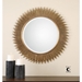 Marlo Round Gold Mirror - UTT1176