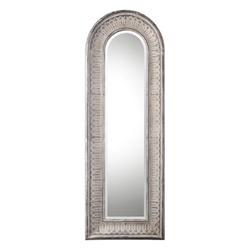 Argenton Aged Gray Arch Mirror 