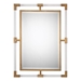 Balkan Modern Gold Wall Mirror - UTT1194