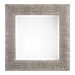 Cressida Distressed Silver Square Mirror - UTT1195