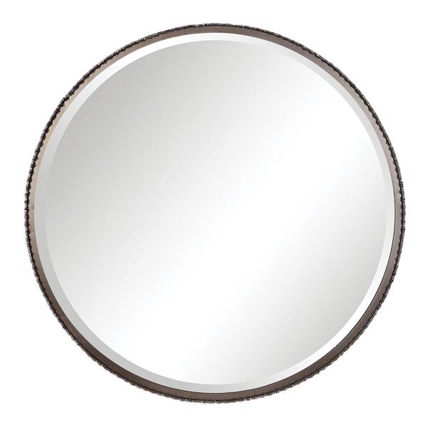 Ada Round Steel Mirror 