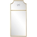 Caddington Tall Brass Mirror - UTT1390