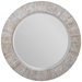 Repose Whitewash Round Mirror - UTT1420