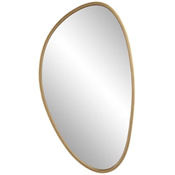 Boomerang Gold Mirror 