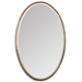 Herleva Gold Oval Mirror - UTT1470