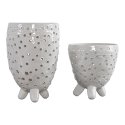 Milla Mid-Century Modern Vases Set of 2 