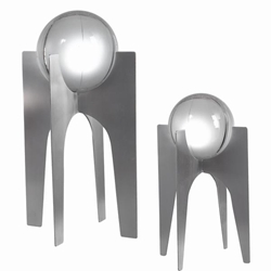 Ellianna Silver Sculpture Set of 2 