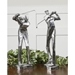 Practice Shot Metallic Statues Set of 2 - UTT1744