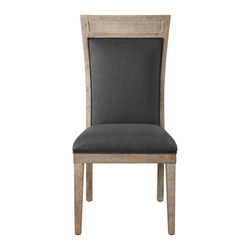 Encore Dark Gray Armless Chair 
