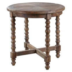 Samuelle Wooden End Table 