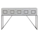 Abaya White Console Table - UTT2230