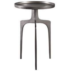 Kenna Nickel Accent Table 