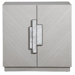 Viela Gray 2 Door Cabinet 
