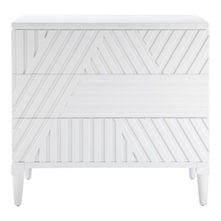 Colby White Drawer Chest 
