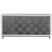 Checkerboard 4 Door Gray Cabinet - UTT2430
