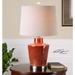 Cornell Brick Red Table Lamp - UTT2493