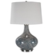 Celinda Blue Gray Glass Lamp - UTT2496