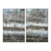 Gray Reflections Landscape Art Set of 2 - UTT2623