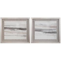 Neutral Landscape Framed Prints Set of 2 