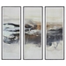 Graphite Horizon Framed Prints Set of 3 - UTT2759