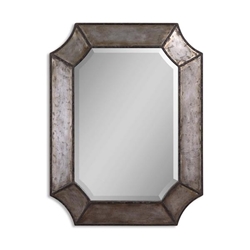 Elliot Distressed Aluminum Mirror 