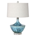 Chasida Blue Ceramic Lamp - UTT2955