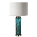 Almanzora Blue Glass Lamp - UTT2959