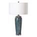 Maira Blue Ceramic Table Lamp - UTT2964