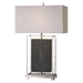 Sakana Gray Textured Table Lamp - UTT2983