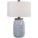 Dimitri Light Blue Table Lamp - UTT3048